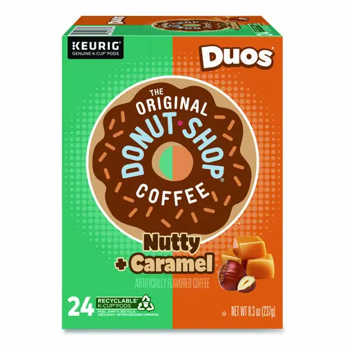 The Original Donut Shop® Nutty Plus Caramel K-Cup, 24 Count