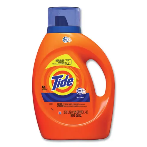 Tide® HE Liquid Laundry Detergent, Original Scent, 92 oz Bottle