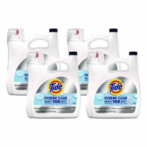 Tide® Hygienic Clean Heavy 10x Duty Liquid Laundry Detergent, Unscented, 146 oz