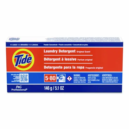 Tide® Laundry Detergent Powder, HE Compatible, 5.1 oz, 14/Carton
