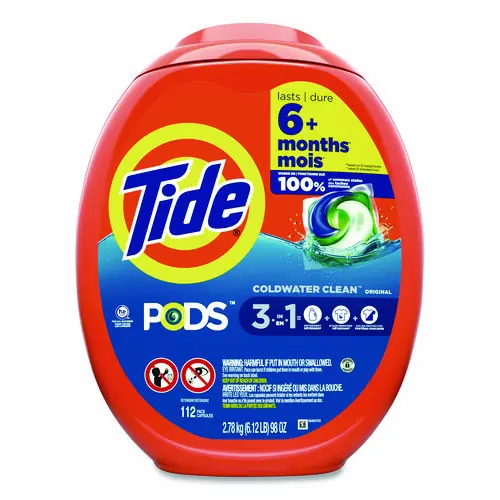 Tide® PODS Laundry Detergent, Tide Original, 112 Count Tub
