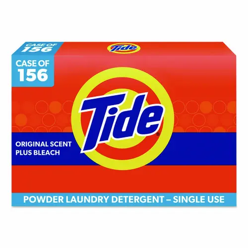 Tide® Vending-Design Powder Laundry Detergent, HE Compatible, 1.5 oz, 156/Carton