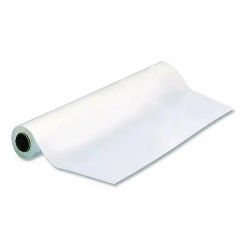TIDI® Choice Exam Table Paper Roll, Crepe Texture, 21" x 125 ft, White, 12/Carton