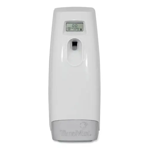 TimeMist® Plus Metered Aerosol Dispenser, White, 6/Carton