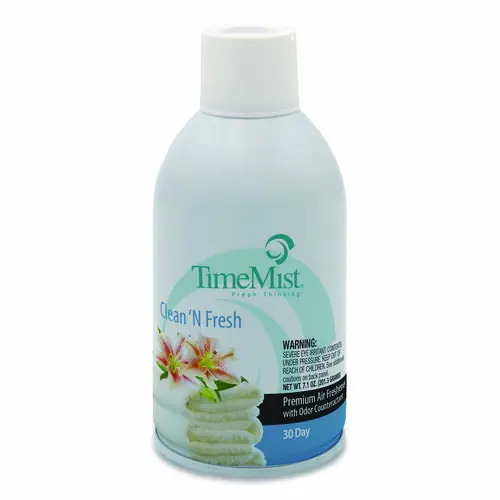 TimeMist® Premium Metered Air Freshener Refill, Clean N Fresh, 7.1 oz Aerosol Spray