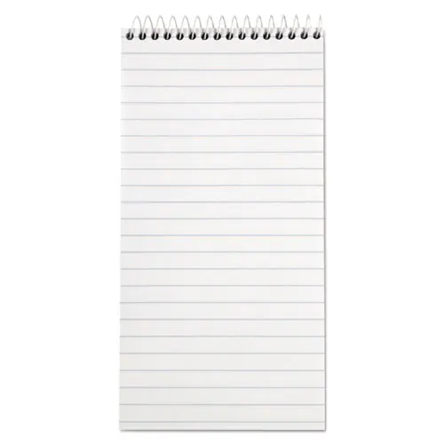 TOPS™ Reporter's Notepad, Wide/Legal Rule, 70 White Sheets, 4 x 8 Inches, 12/Pack