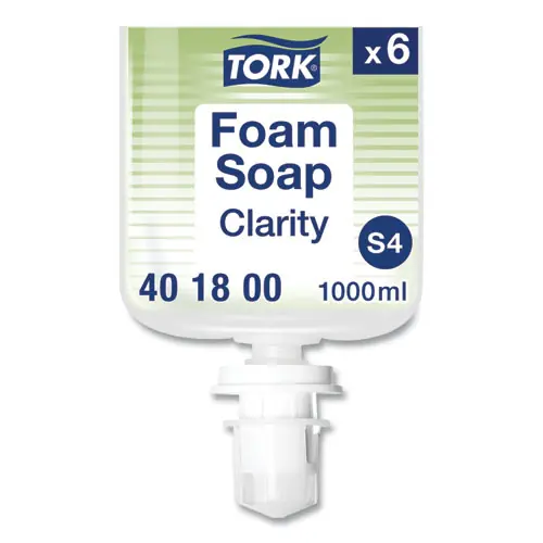 Tork® Clarity Hand Soap Refill, Unscented, 1 L, 6/Carton