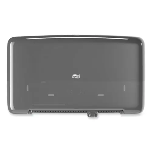 Tork® Elevation Bath Tissue Mini-Jumbo Roll Twin Dispenser, Black