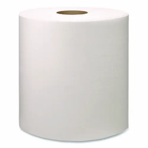 Tork® Light Duty Cleaning Cloth, Giant Roll, 1-Ply, 9" x 12.4", White, 1,450 Sheet Roll
