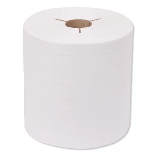 Tork® Premium Hand Towel Roll, Notched, 1-Ply, 8" x 600 ft, White, 720 Sheets/Roll, 6 Rolls/Carton