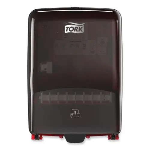 Tork® Washstation Dispenser, Red/Smoke
