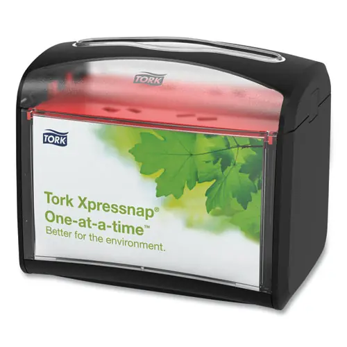 Tork® Xpressnap Tabletop Napkin Dispenser, Black