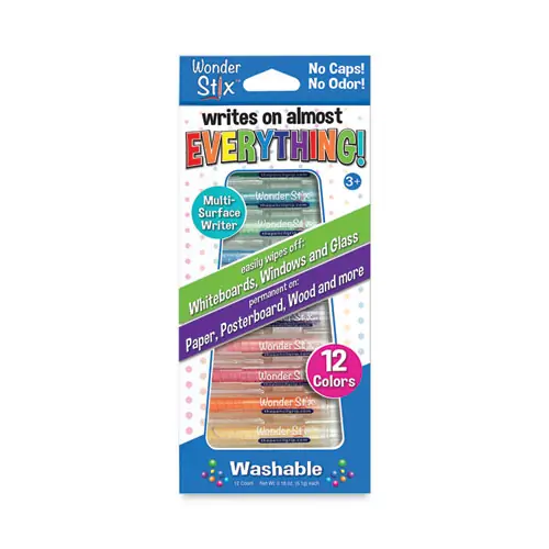 TPG Creations™ Wonder Stix, Assorted Colors, 12 Pack