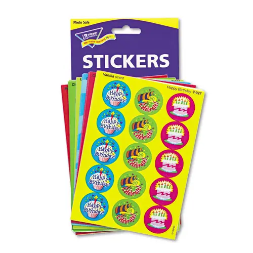 TREND® Stinky Stickers Variety Pack, Holidays and Seasons, Assorted Colors, 435/Pack