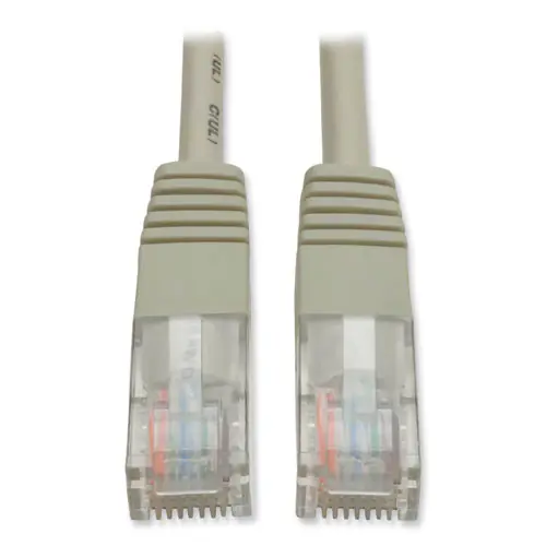 Tripp Lite by Eaton CAT5e 350 MHz Molded Patch Cable, 100 ft, Gray