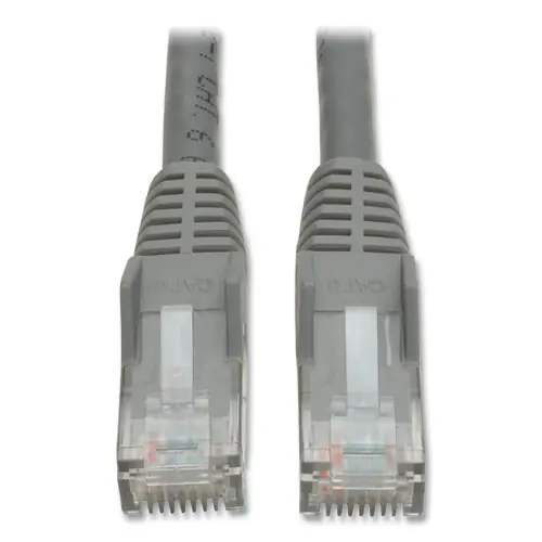 Tripp Lite by Eaton CAT6 Gigabit Snagless Molded Patch Cable, 50 ft, Gray