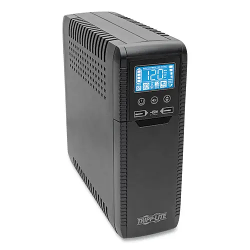 Tripp Lite by Eaton ECO Series Desktop UPS Systems with USB Monitoring, 8 Outlets, 1000 VA, 316 Joules Surge Protection