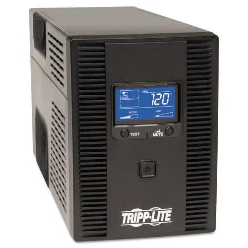 Tripp Lite by Eaton SmartPro LCD Line-Interactive UPS AVR Tower, 10 Outlets, 1,500 VA, 650 J