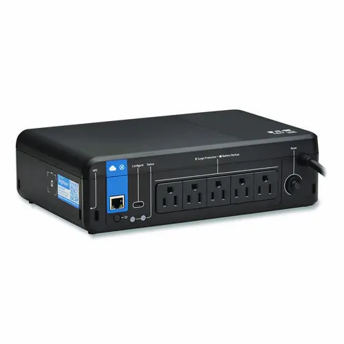 Tripp Lite by Eaton Standby Cloud-Connected UPS with Remote Monitoring, 850 VA, 5 Outlets, 190 Joules Surge Protection
