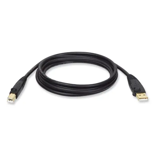 Tripp Lite by Eaton USB 2.0 A/B Cable (M/M), 15 ft, Black