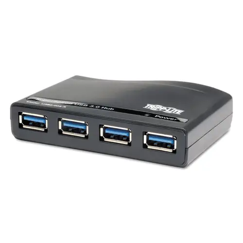 Tripp Lite by Eaton USB 3.0 SuperSpeed Hub, 4 Ports, Black