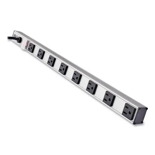 Tripp Lite by Eaton Vertical Power Strip, 8 Outlets, 15 ft Cord, Silver