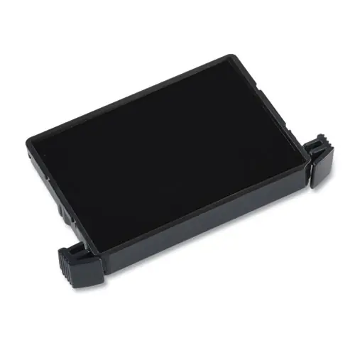 Trodat® E4750 Printy Replacement Pad for Trodat Self-Inking Stamps, Black, 1" x 1.63"