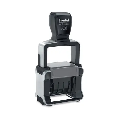 Trodat® Professional Date Stamp, Self-Inking, Black