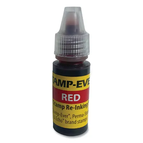 Trodat® Refill Ink for Clik! and Universal Stamps, Red, 7 mL Bottle