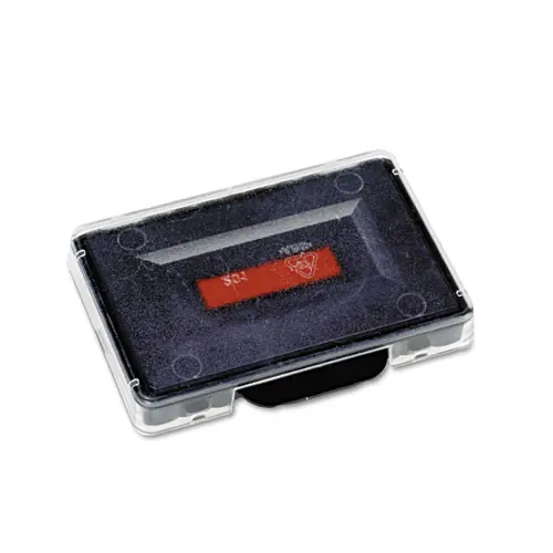 Trodat® T5460 Professional Replacement Ink Pad, Blue/Red, 1.38" x 2.38"
