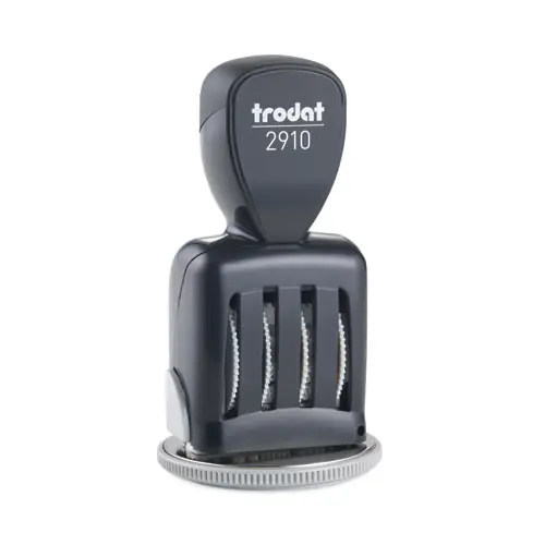 Trodat® Time and Date Received Round Stamp, Conventional