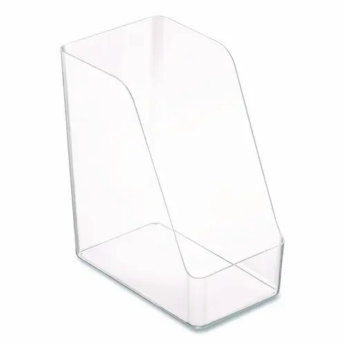 TRU RED™ Clear Magazine File, 10.47 x 6.73 x 11.71