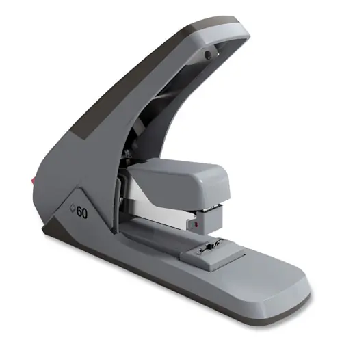 TRU RED™ One-Touch Desktop Stapler, 60 or 25 Sheet Capacity, Gray/Black