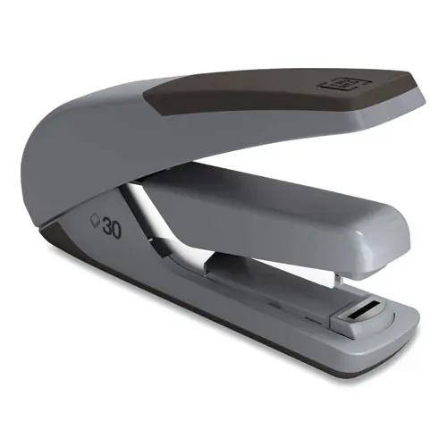TRU RED™ One-Touch DX-4 Desktop Stapler, 30-Sheet Capacity, Gray/Black
