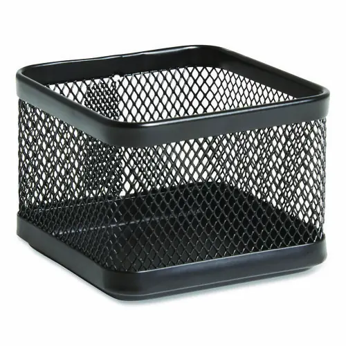TRU RED™ Small Stackable Wire Mesh Accessory Holder, Black