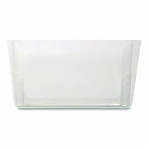 TRU RED™ Unbreakable Plastic Wall File, Clear, Letter Size