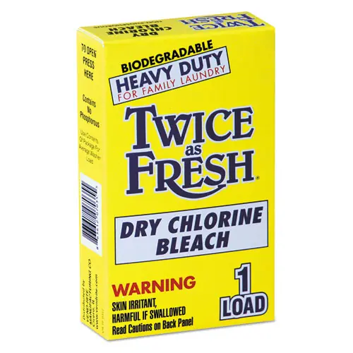 Twice as Fresh® Heavy Duty Coin-Vend Powdered Chlorine Bleach