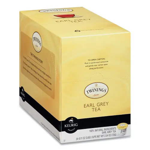 TWININGS® Tea K-Cups, Earl Grey, 24/Box