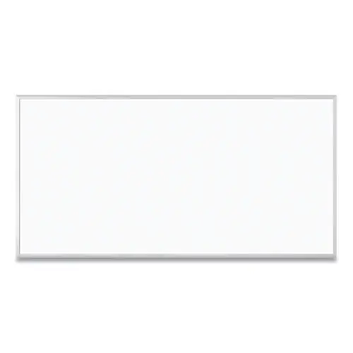 U Brands Magnetic Dry Erase Board with Aluminum Frame, White Surface, Satin Aluminum Frame