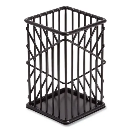 U Brands Vena Pencil Cup, Black