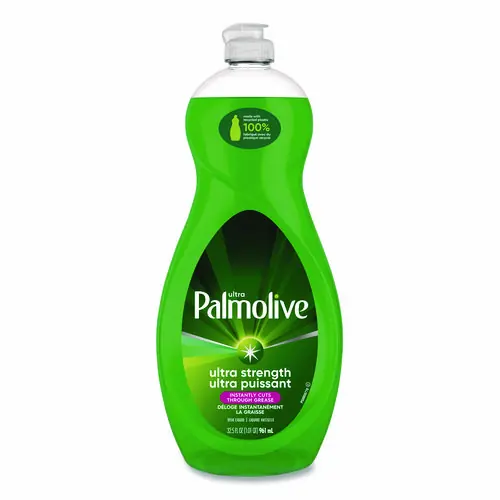 Ultra Palmolive® Dishwashing Liquid, Ultra Strength, Original Scent, 32.5 oz Bottle