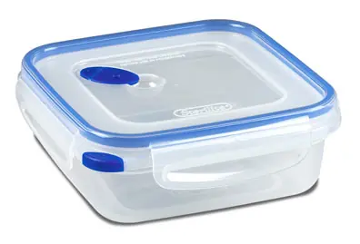 Ultra-Seal 4.0 Cup Rectangle Food Storage Container, Blue