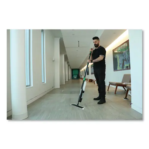 Unger® Excella Finishing Pad, Microfiber, 20", White, 5/Pack