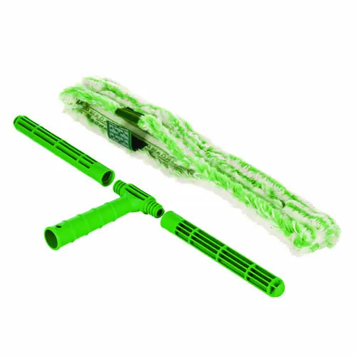 Unger® Monsoon Plus StripWasher Complete with Green Plastic Handle and Green/White 18" Sleeve