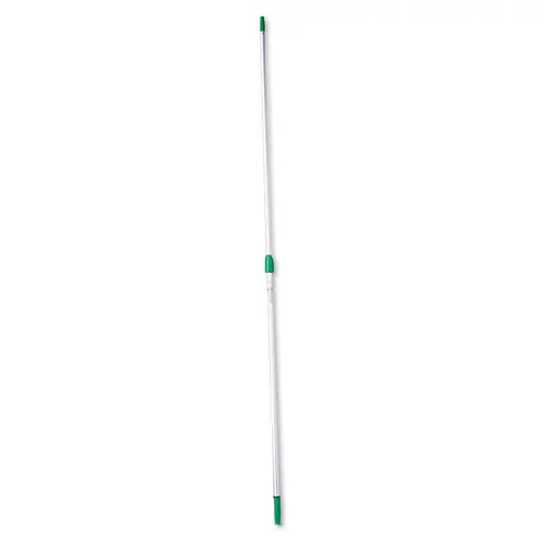 Unger® Opti-Loc Extension Pole, 8 ft, Two Sections, Green/Silver