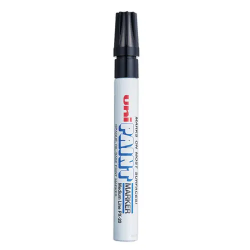 uni®-Paint Permanent Marker, Medium Bullet Tip, Black