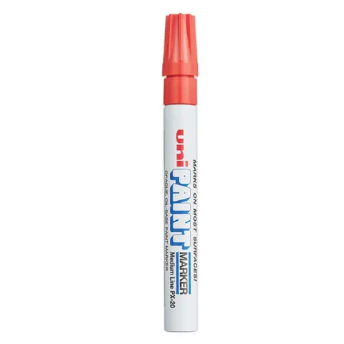uni®-Paint Permanent Marker, Medium Bullet Tip, Red