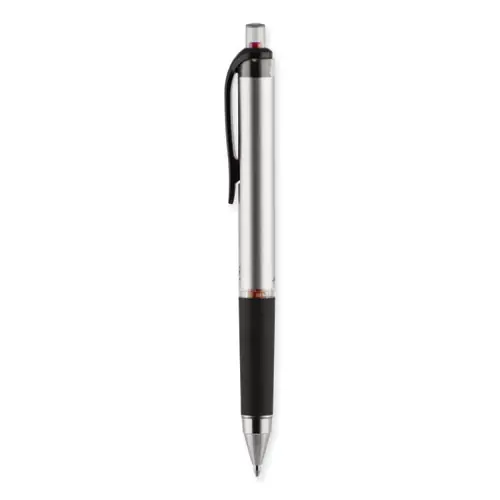 uniball® 207 Impact Gel Pen, Retractable, Bold 1 mm, Red Ink, Black/Red Barrel