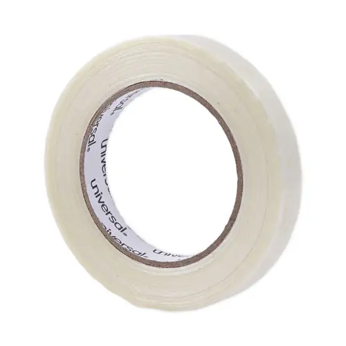 Universal® 120# Utility Grade Filament Tape, 3" Core, Clear