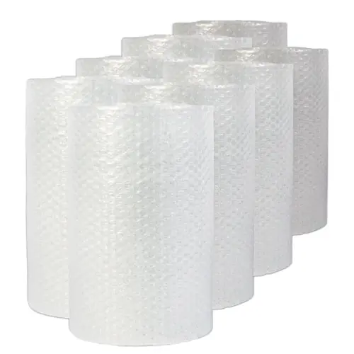 Universal® Bubble Packaging, 0.19" Thick, 24" x 50 ft, Perforated Every 24", Clear, 8/Carton